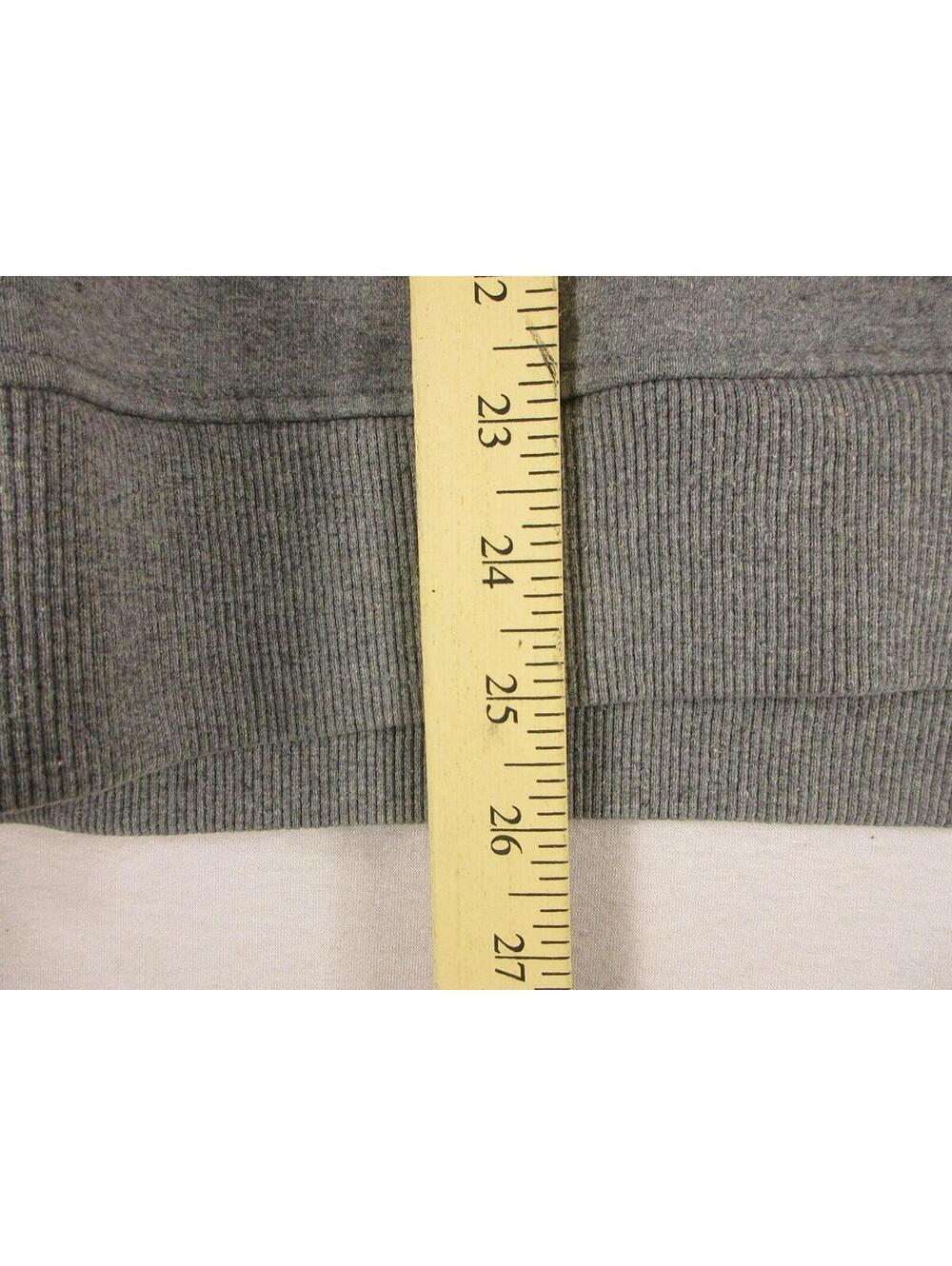 Patagonia Sweatshirt Mens L Gray Crewneck Logo Pullover Regular Fleece Casual - Picture 3 of 6